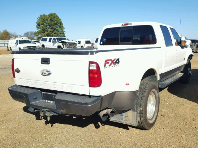 1FT8W3DT2GEB30799 - 2016 FORD F350 SUPER WHITE photo 4