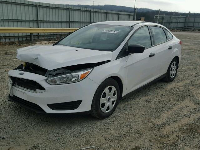 1FADP3E22GL266627 - 2016 FORD FOCUS S WHITE photo 2