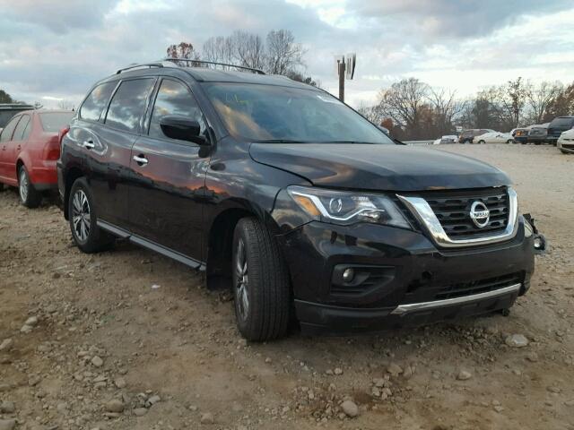 5N1DR2MN0HC606154 - 2017 NISSAN PATHFINDER BLACK photo 1