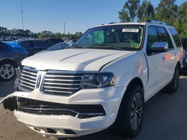 5LMJJ2HT2FEJ06272 - 2015 LINCOLN NAVIGATOR Biały zdjęcie 2