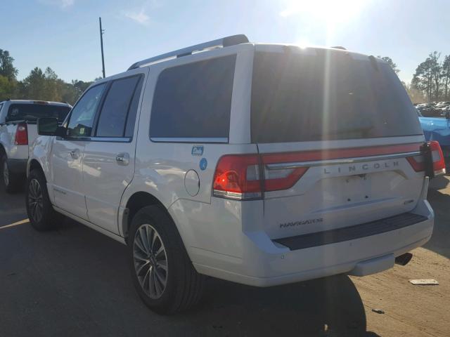 5LMJJ2HT2FEJ06272 - 2015 LINCOLN NAVIGATOR Biały zdjęcie 3