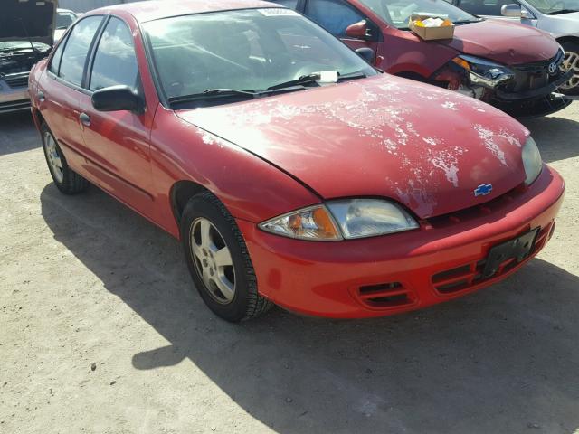 1G1JF524627459505 - 2002 CHEVROLET CAVALIER L RED photo 1