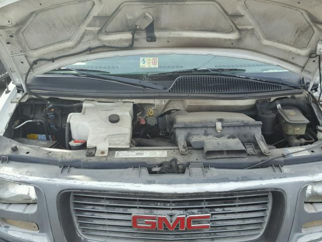 1GTEG15W7Y1101255 - 2000 GMC SAVANA G15 WHITE photo 7