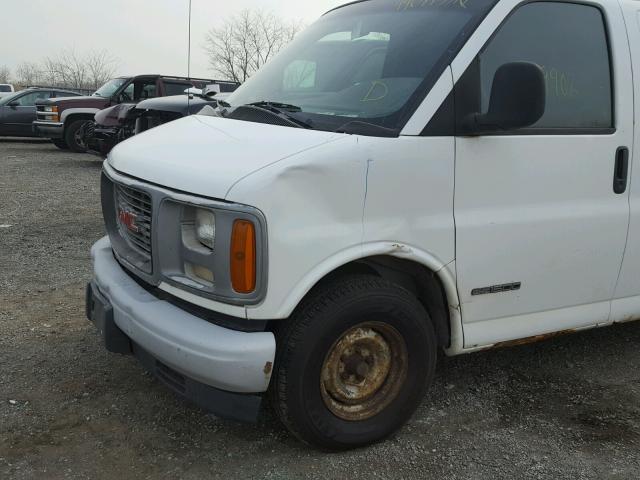 1GTEG15W7Y1101255 - 2000 GMC SAVANA G15 WHITE photo 9