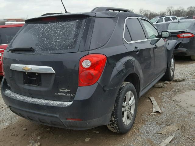 2GNFLGEK0E6308800 - 2014 CHEVROLET EQUINOX LT BLACK photo 4