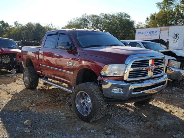 3C63R3DL7DG566674 - 2013 RAM 3500 SLT MAROON photo 1