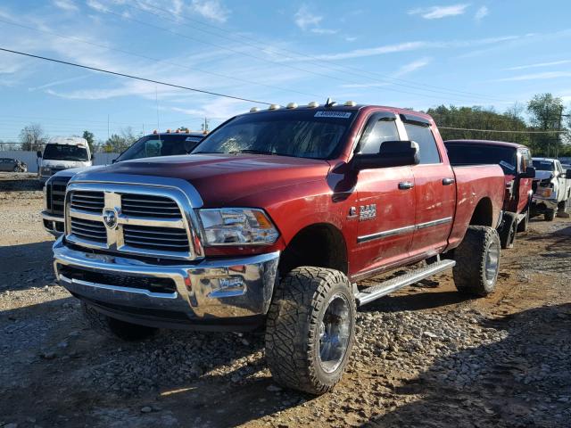 3C63R3DL7DG566674 - 2013 RAM 3500 SLT MAROON photo 2