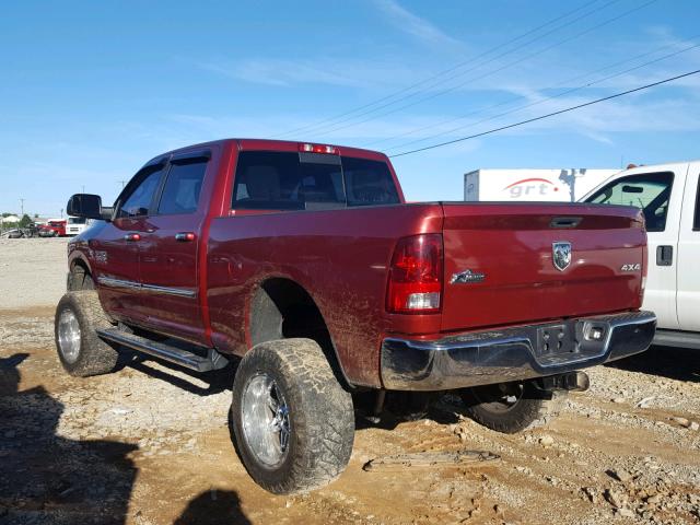 3C63R3DL7DG566674 - 2013 RAM 3500 SLT MAROON photo 3