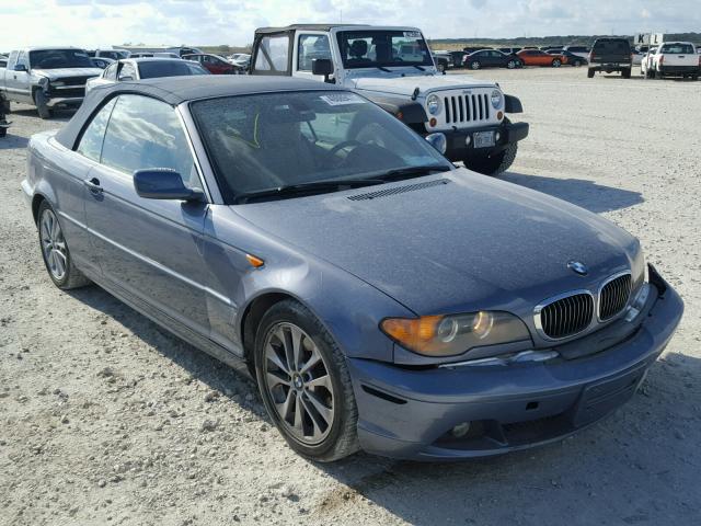 WBABW53404PL40715 - 2004 BMW 330 CI BLUE photo 1