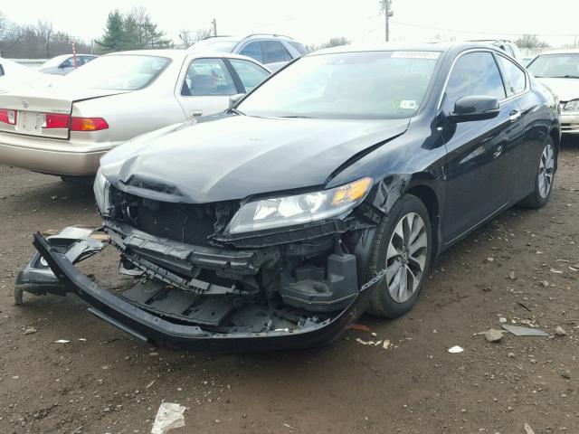 1HGCT1B87DA017246 - 2013 HONDA ACCORD EXL BLACK photo 2