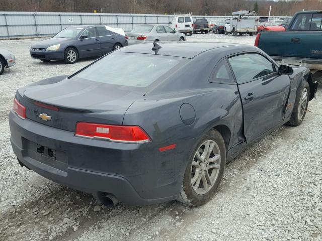 2G1FB1E31F9221787 - 2015 CHEVROLET CAMARO LS GRAY photo 4