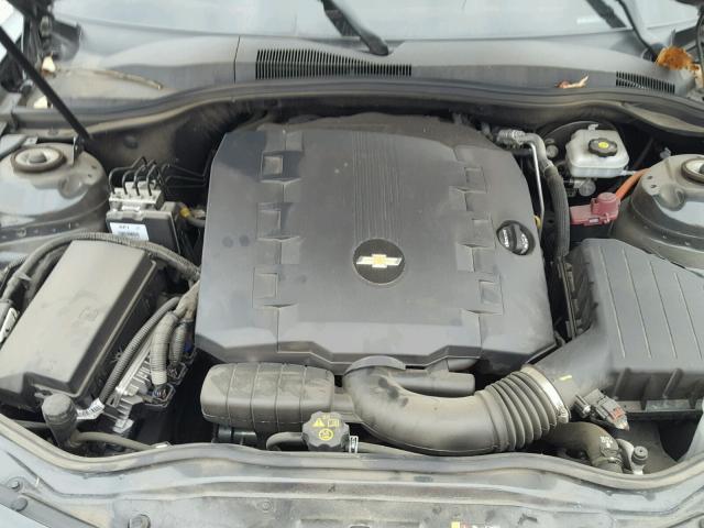 2G1FB1E31F9221787 - 2015 CHEVROLET CAMARO LS GRAY photo 7