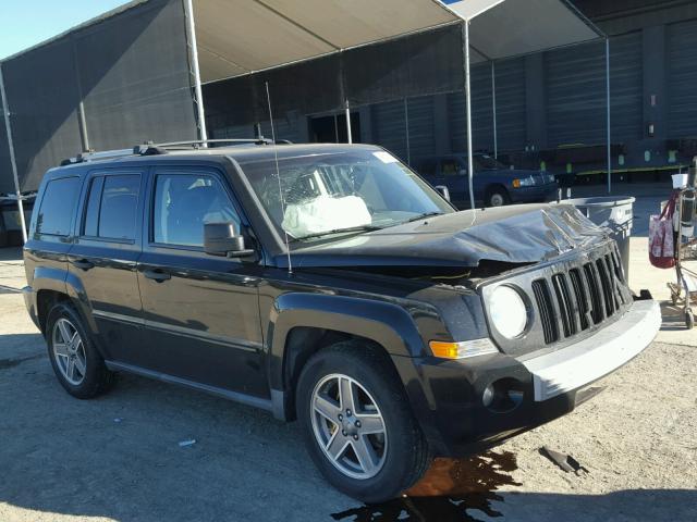 1J8FF48W27D286227 - 2007 JEEP PATRIOT LI BLACK photo 1