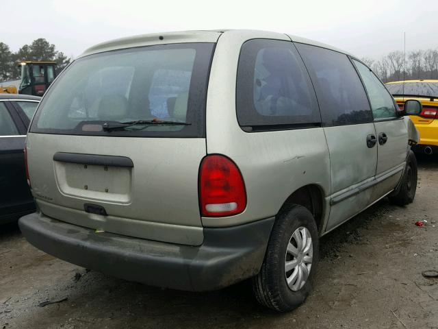 2C4FJ25B1YR740560 - 2000 CHRYSLER VOYAGER CREAM photo 4