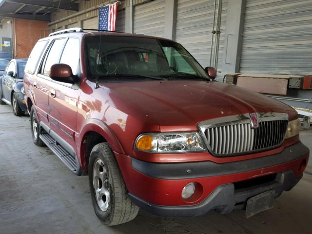 5LMEU27L1WLJ04616 - 1998 LINCOLN NAVIGATOR Czerwony zdjęcie 1