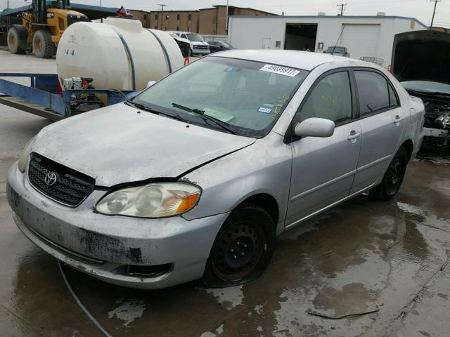 1NXBR32E95Z446099 - 2005 TOYOTA COROLLA CE SILVER photo 2