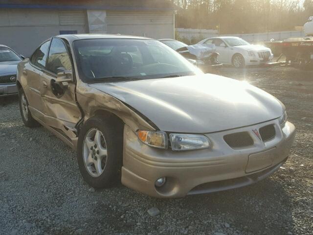 1G2WP52K3YF195252 - 2000 PONTIAC GRAND PRIX GOLD photo 1