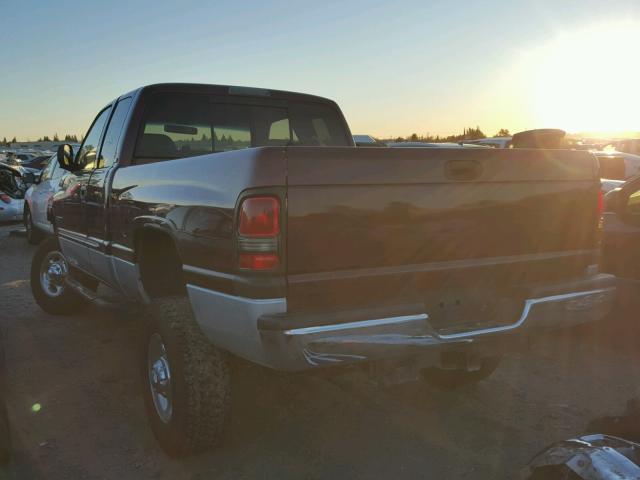 3B7KF23601G811345 - 2001 DODGE RAM 2500 MAROON photo 3