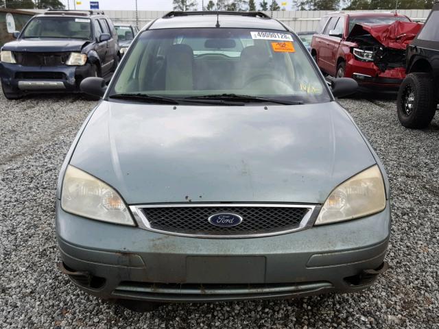 1FAFP36N55W264187 - 2005 FORD FOCUS ZXW GREEN photo 9