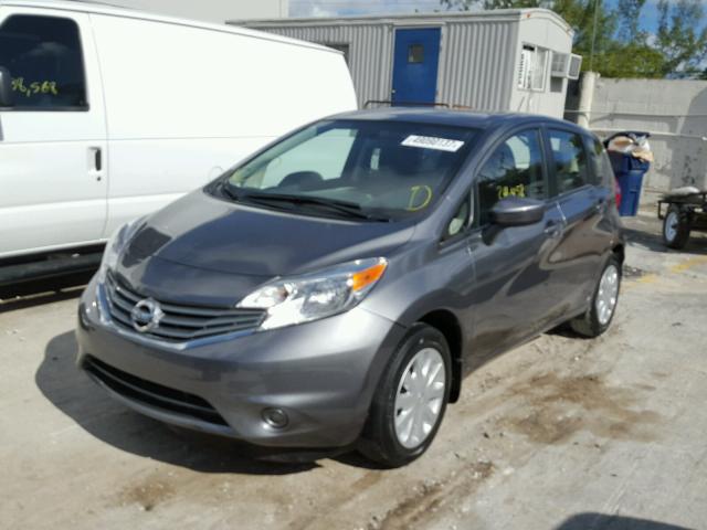 3N1CE2CP6GL380478 - 2016 NISSAN VERSA NOTE GRAY photo 2