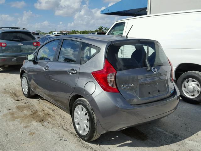 3N1CE2CP6GL380478 - 2016 NISSAN VERSA NOTE GRAY photo 3