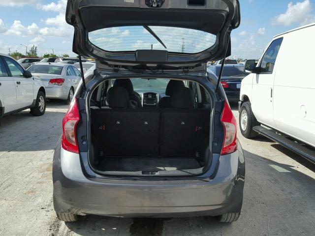 3N1CE2CP6GL380478 - 2016 NISSAN VERSA NOTE GRAY photo 9