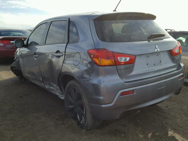 JA4AP4AU5CZ004144 - 2012 MITSUBISHI OUTLANDER GRAY photo 3