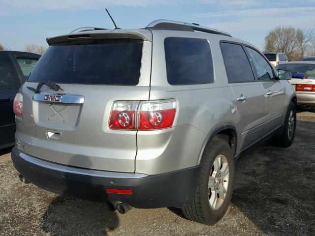 1GKER137X7J117734 - 2007 GMC ACADIA SLE SILVER photo 4