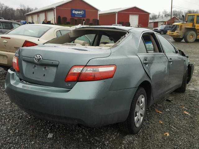 4T1BE46K59U863890 - 2009 TOYOTA CAMRY BASE GREEN photo 4