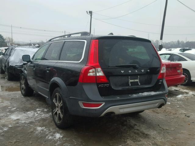 YV4902BZ5C1119172 - 2012 VOLVO XC70 T6 BLACK photo 3