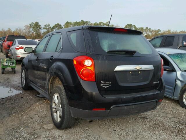 2GNALBEK7D6159197 - 2013 CHEVROLET EQUINOX LS BLACK photo 3