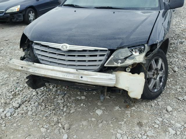 2A4GM68446R639651 - 2006 CHRYSLER PACIFICA T BLACK photo 9