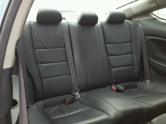 1HGCS22818A009741 - 2008 HONDA ACCORD EXL BLUE photo 6