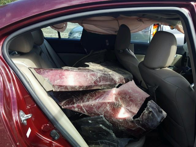 2HGFB2F95CH536742 - 2012 HONDA CIVIC EXL 勃艮第红 照片 6
