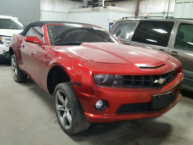 2G1FK3DJ4B9185244 - 2011 CHEVROLET CAMARO 2SS RED photo 1