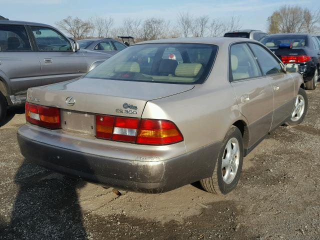 JT8BF28G9W0097744 - 1998 LEXUS ES 300 TAN photo 4