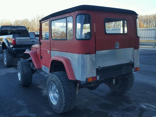 FJ40273125 - 1978 TOYOTA FJ40 RED photo 3