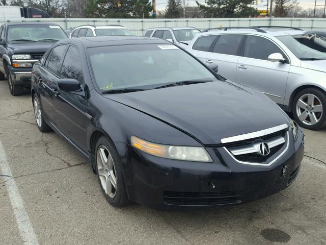 19UUA66275A063349 - 2005 ACURA TL BLACK photo 1