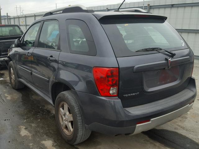 2CKDL33F896240579 - 2009 PONTIAC TORRENT GRAY photo 3