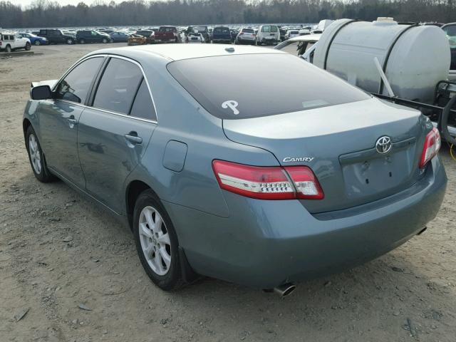 4T1BK3EK1AU601115 - 2010 TOYOTA CAMRY SE GREEN photo 3