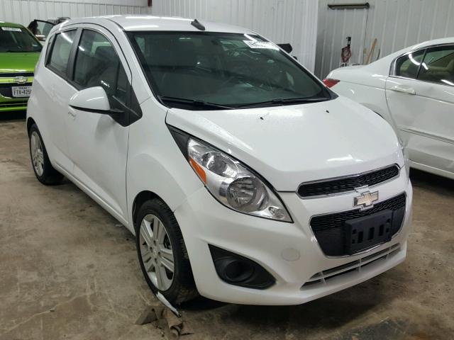 KL8CD6S91EC540424 - 2014 CHEVROLET SPARK 1LT WHITE photo 1