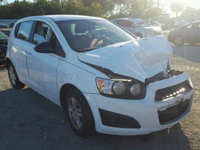 1G1JD6SH4D4134970 - 2013 CHEVROLET SONIC LT WHITE photo 1