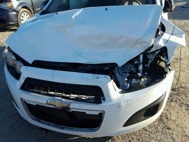 1G1JD6SH4D4134970 - 2013 CHEVROLET SONIC LT 白色 照片 9