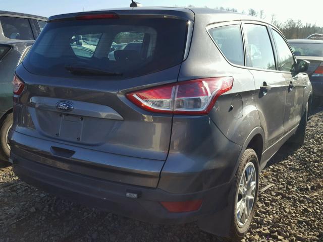 1FMCU0F74EUA15330 - 2014 FORD ESCAPE S GRAY photo 4