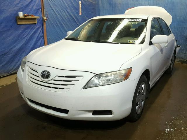 4T1BE46K89U892865 - 2009 TOYOTA CAMRY BASE WHITE photo 2