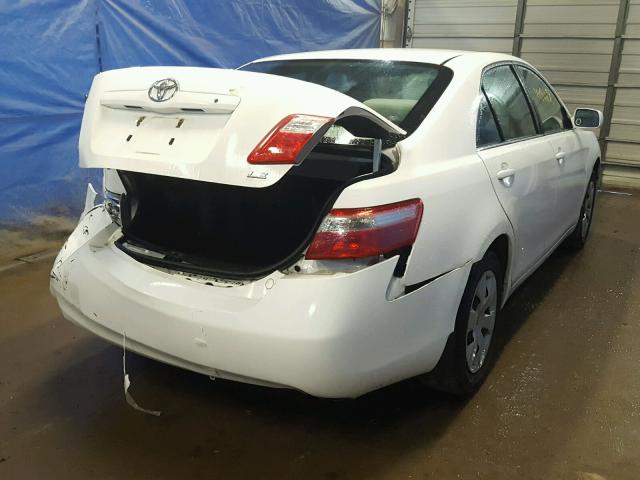 4T1BE46K89U892865 - 2009 TOYOTA CAMRY BASE WHITE photo 4