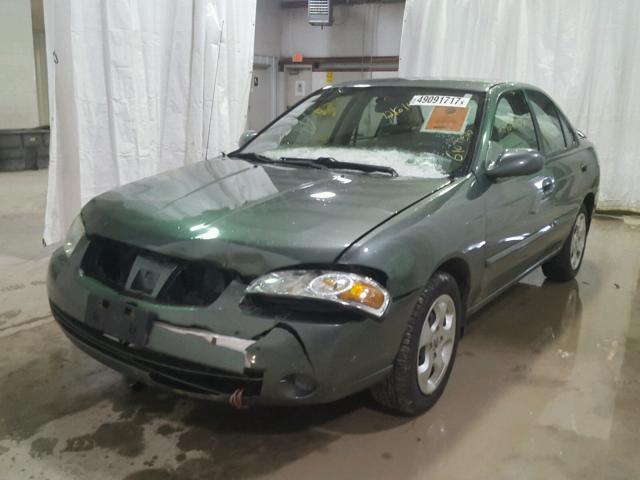 3N1CB51D05L469009 - 2005 NISSAN SENTRA 1.8 GREEN photo 2