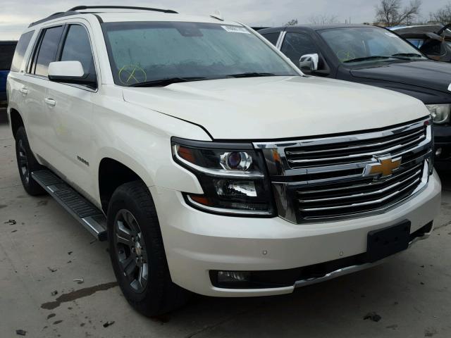 1GNSKBKC9FR679459 - 2015 CHEVROLET TAHOE K150 WHITE photo 1