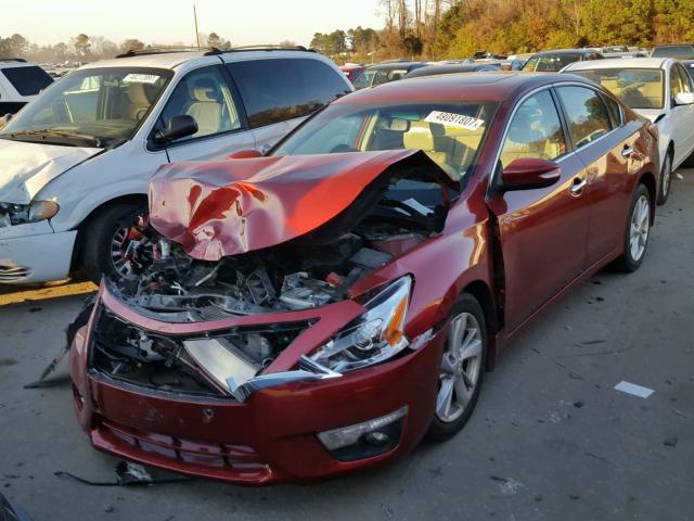 1N4AL3AP7FC163606 - 2015 NISSAN ALTIMA 2.5 RED photo 2