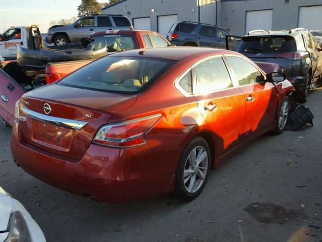 1N4AL3AP7FC163606 - 2015 NISSAN ALTIMA 2.5 RED photo 4